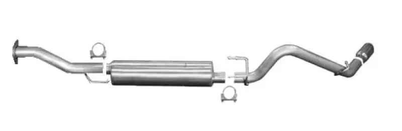 Gibson 16-19 Toyota Tacoma Limited 3.5L 2.5in Cat-Back Single Exhaust – Aluminized
