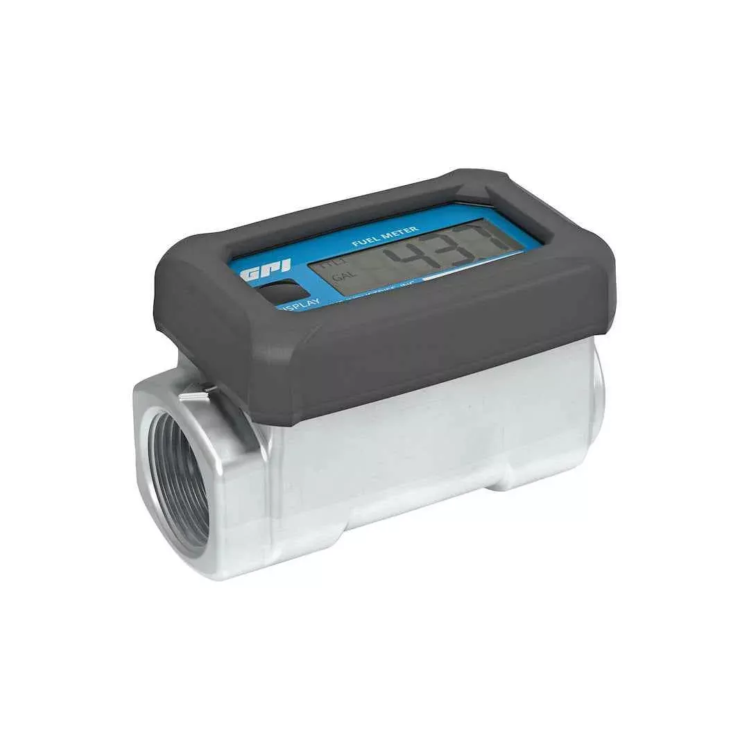 GPI 113255-1 Digital Fuel Flow Meter - 3–30 GPM