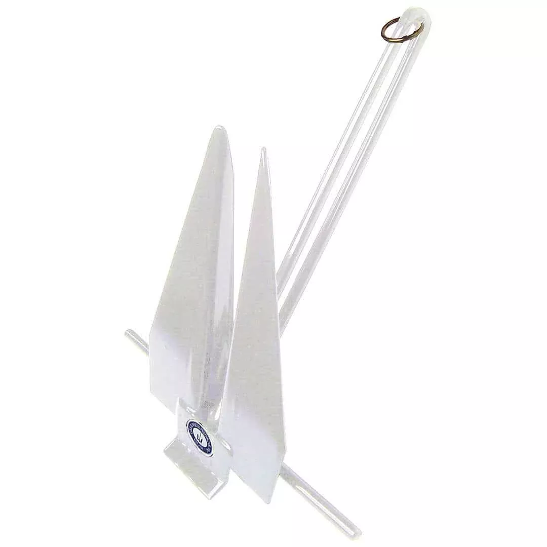 Greenfield Slip-Ring Fluke Style Boat Anchor - 11 lb – 669-11-W