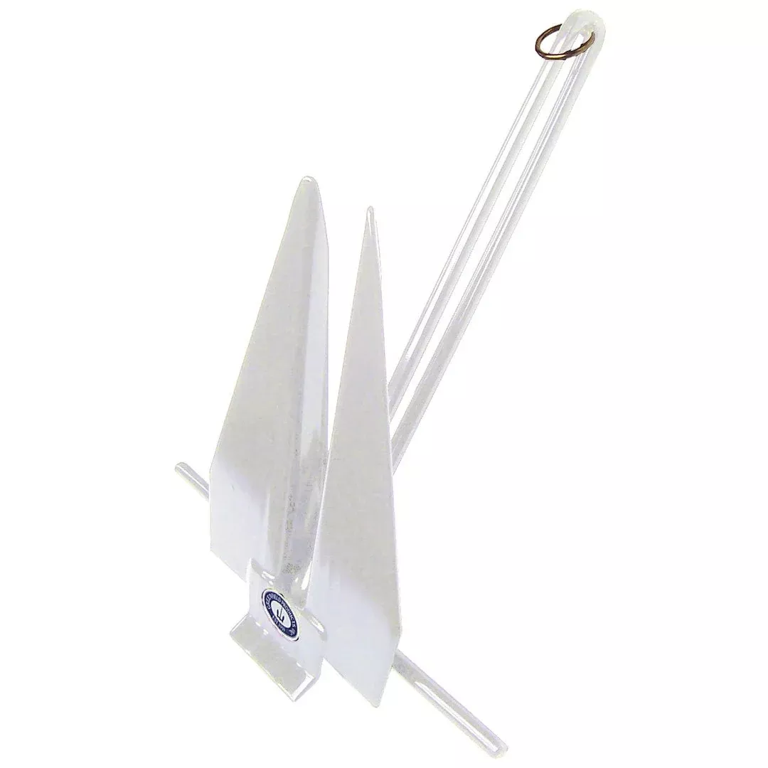 Greenfield Slip-Ring Fluke Style Boat Anchor - 6 lb – 669-6-W