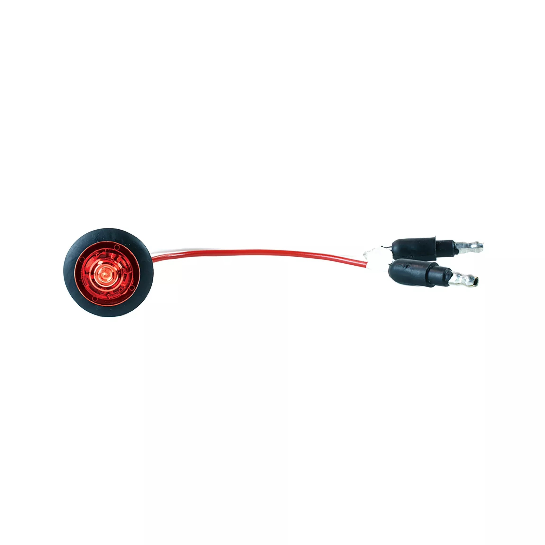 GROTE MICRONOVA ROUND LED RED W/GROMMET - 58-9505R