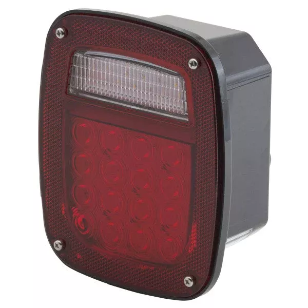 Grote Rectangular Tail Light - Red Lens – G5092-5