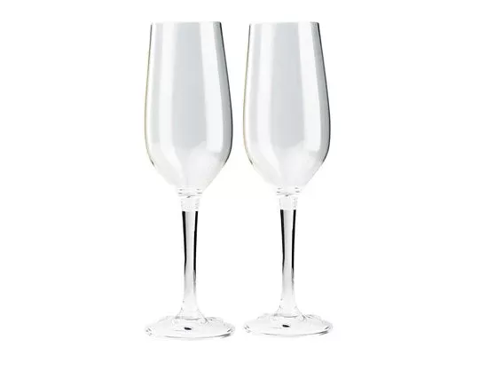 GSI Outdoors 6-oz Nesting Champagne Flutes - Pair – 79332