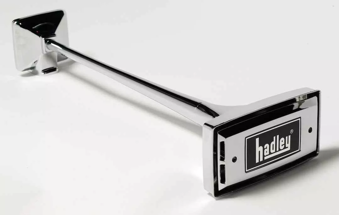 Hadley Products H00977 12V Air Horn - Chrome, 115 dB