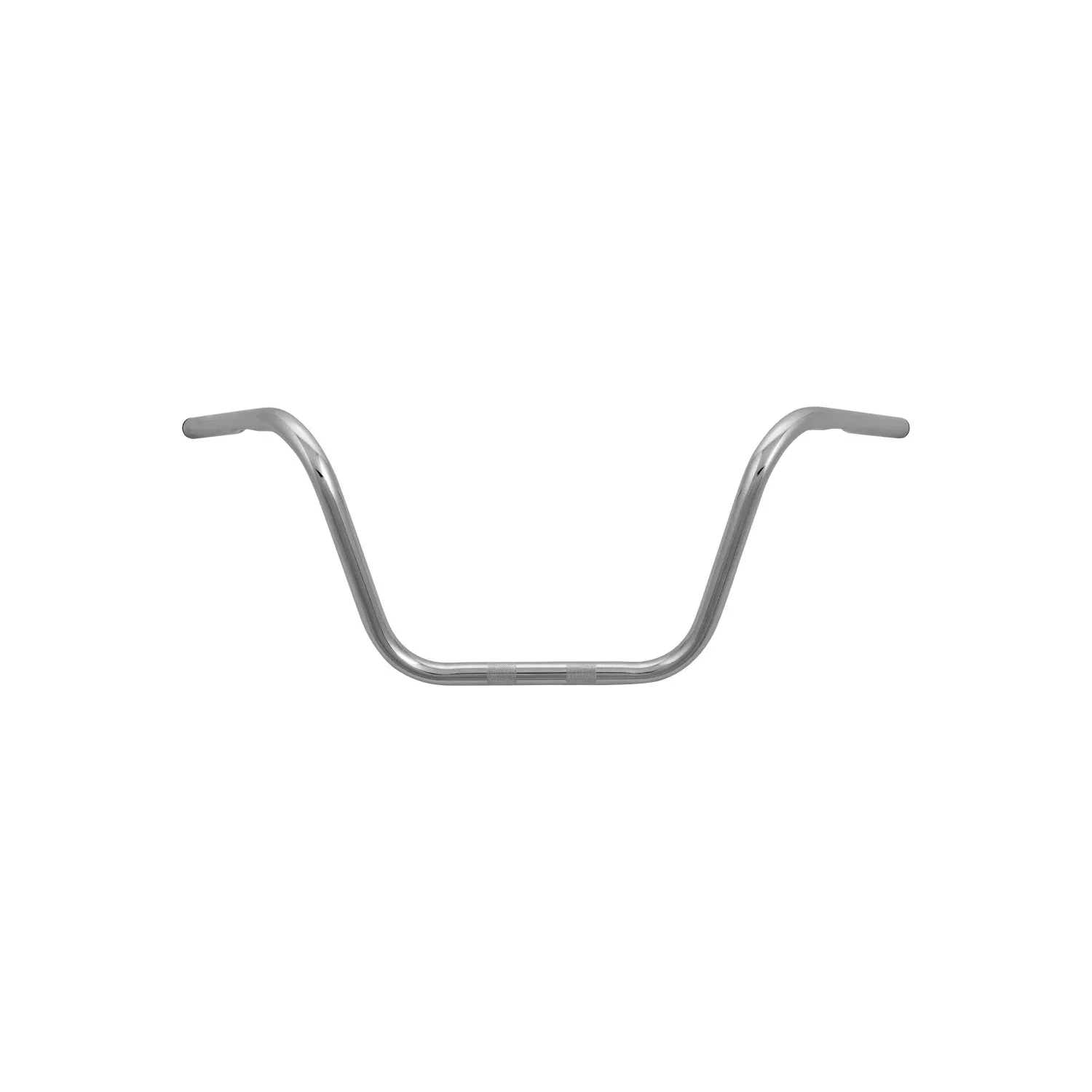 HARDDRIVE 1" BUCKHORN-BAR 10" RISE CHROME - 820-1173