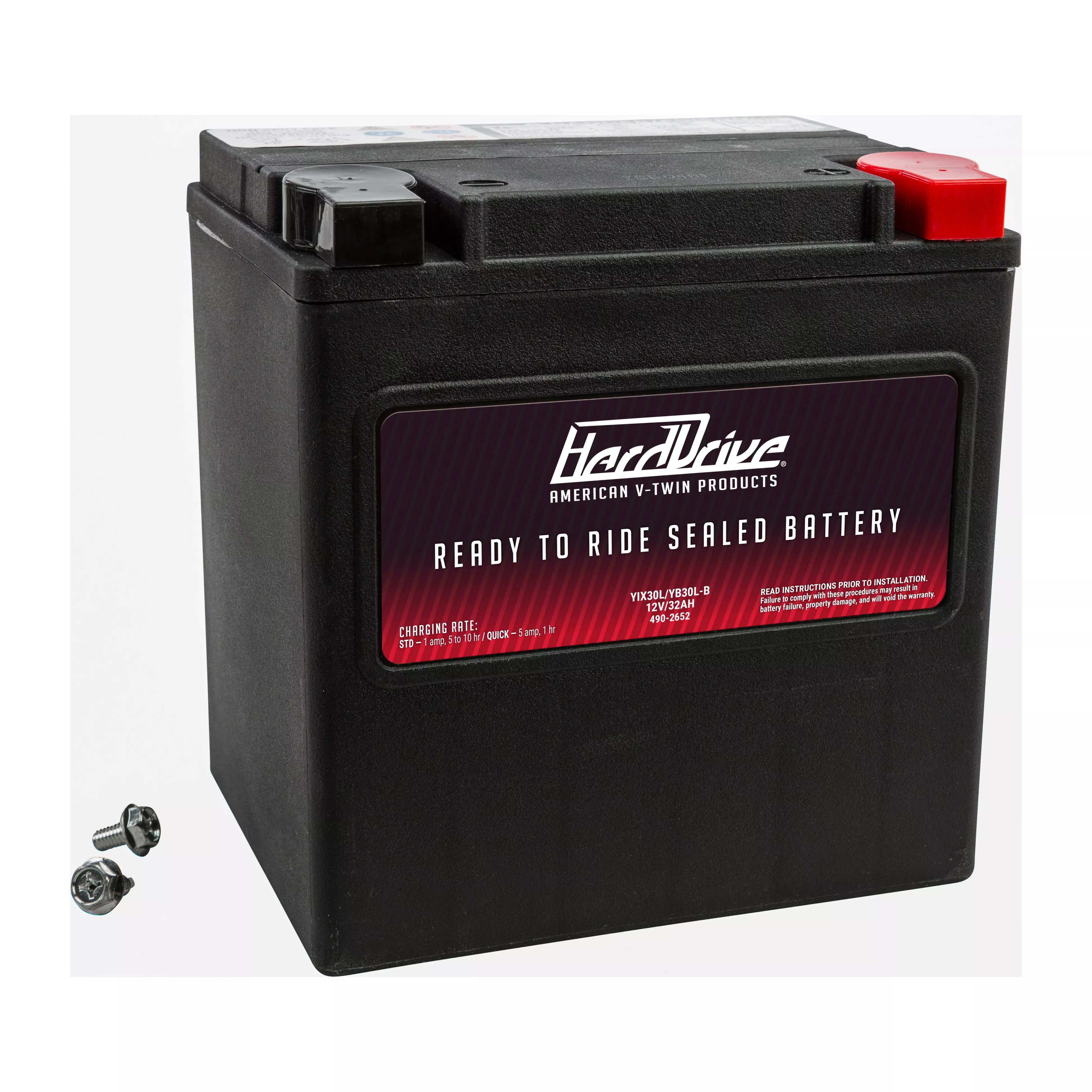 HARDDRIVE BATTERY YIX30L/YB30L-B FACTORY ACTIVATED SEALED AGM - 490-2652
