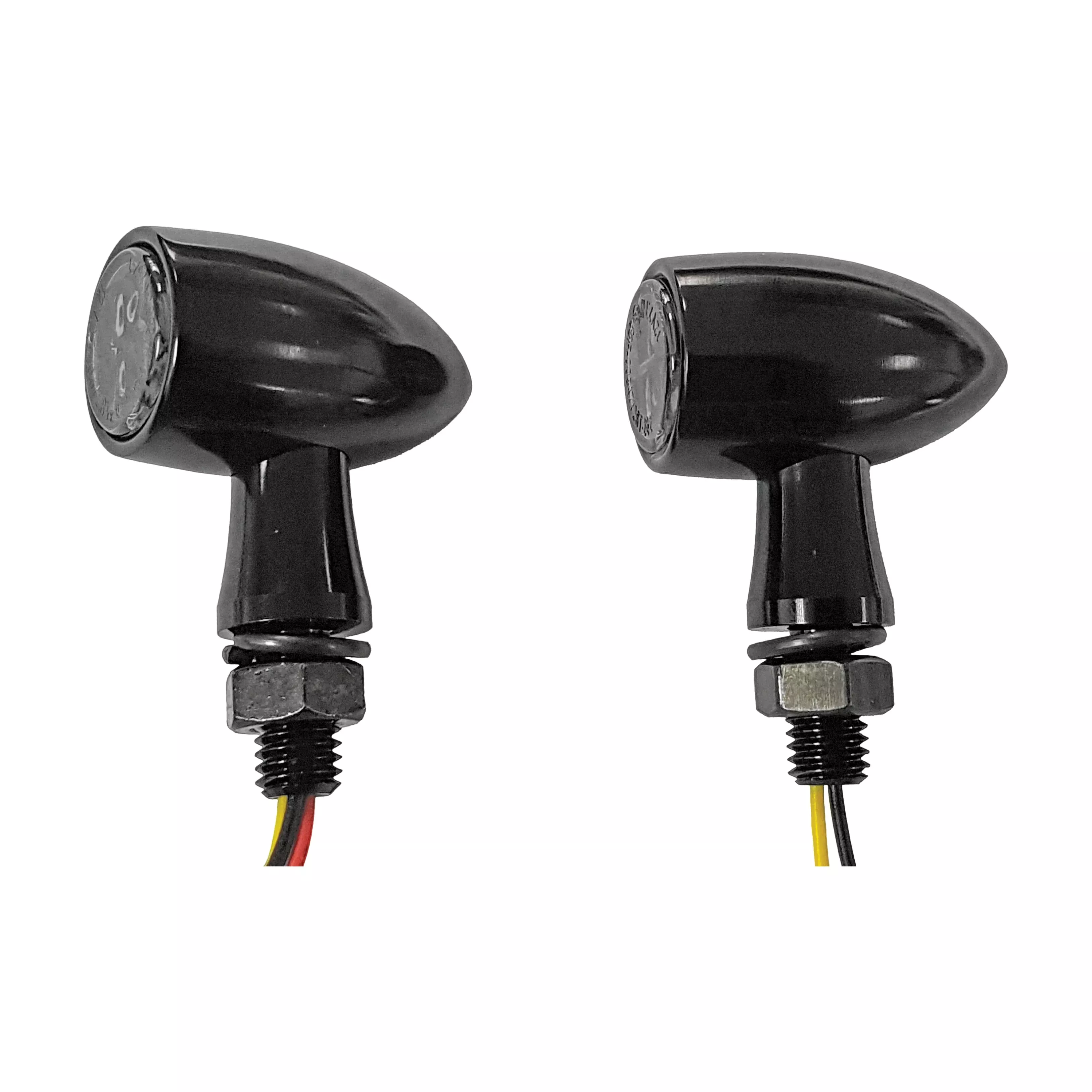 HARDDRIVE LED TURN SIGNAL BLACK AMBER W/SMOKED LENS - 820-55556