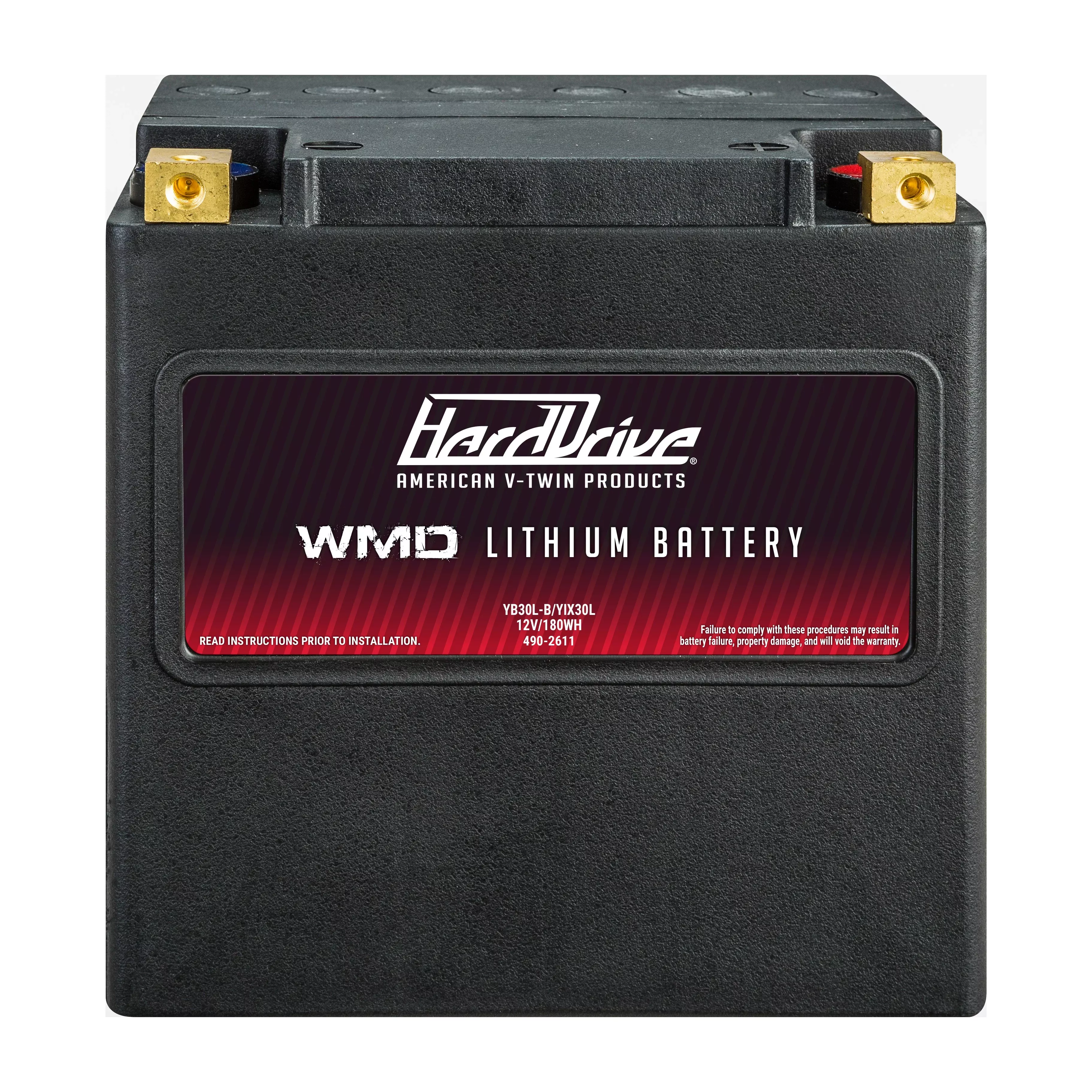 HARDDRIVE WMD LITHIUM BATTERY 675 CCA HJVT-2-FPP 12V/180WH - 490-2611