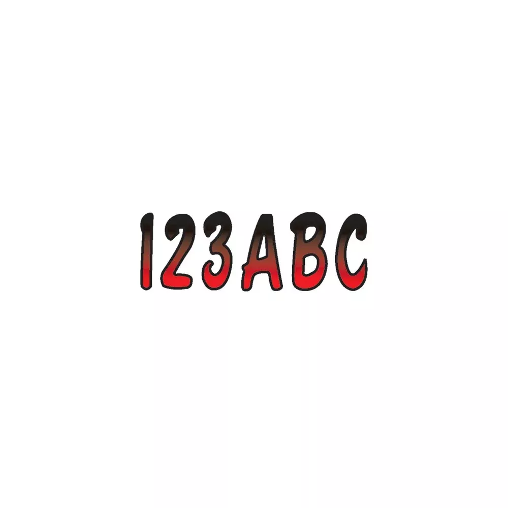 HARDLINE SERIES 200 REGISTRATION KIT (RED/BLACK) - 11-6201