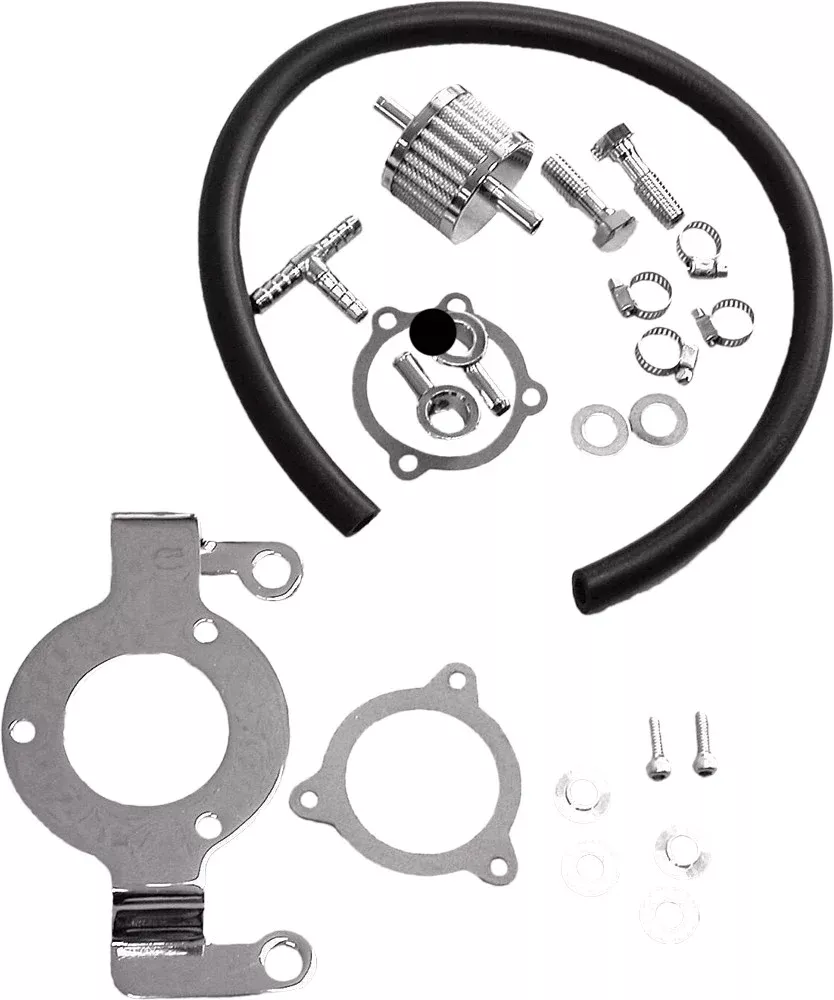 HARLEY DAVIDSON HARDDRIVE BRACKET/BREATHER KIT TBW TOURING - 820-50512