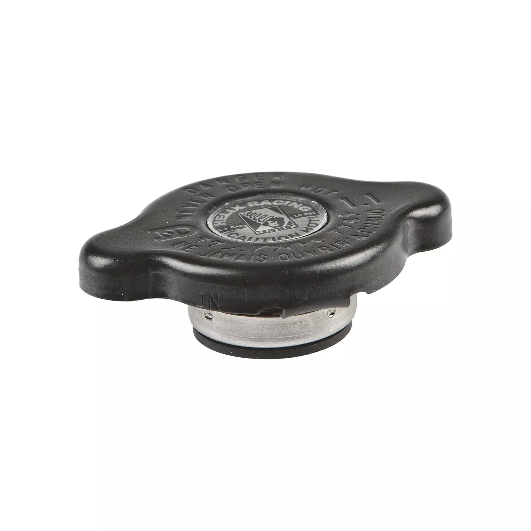 HELIX RADIATOR CAP BLACK 16 PSI - 14-0350