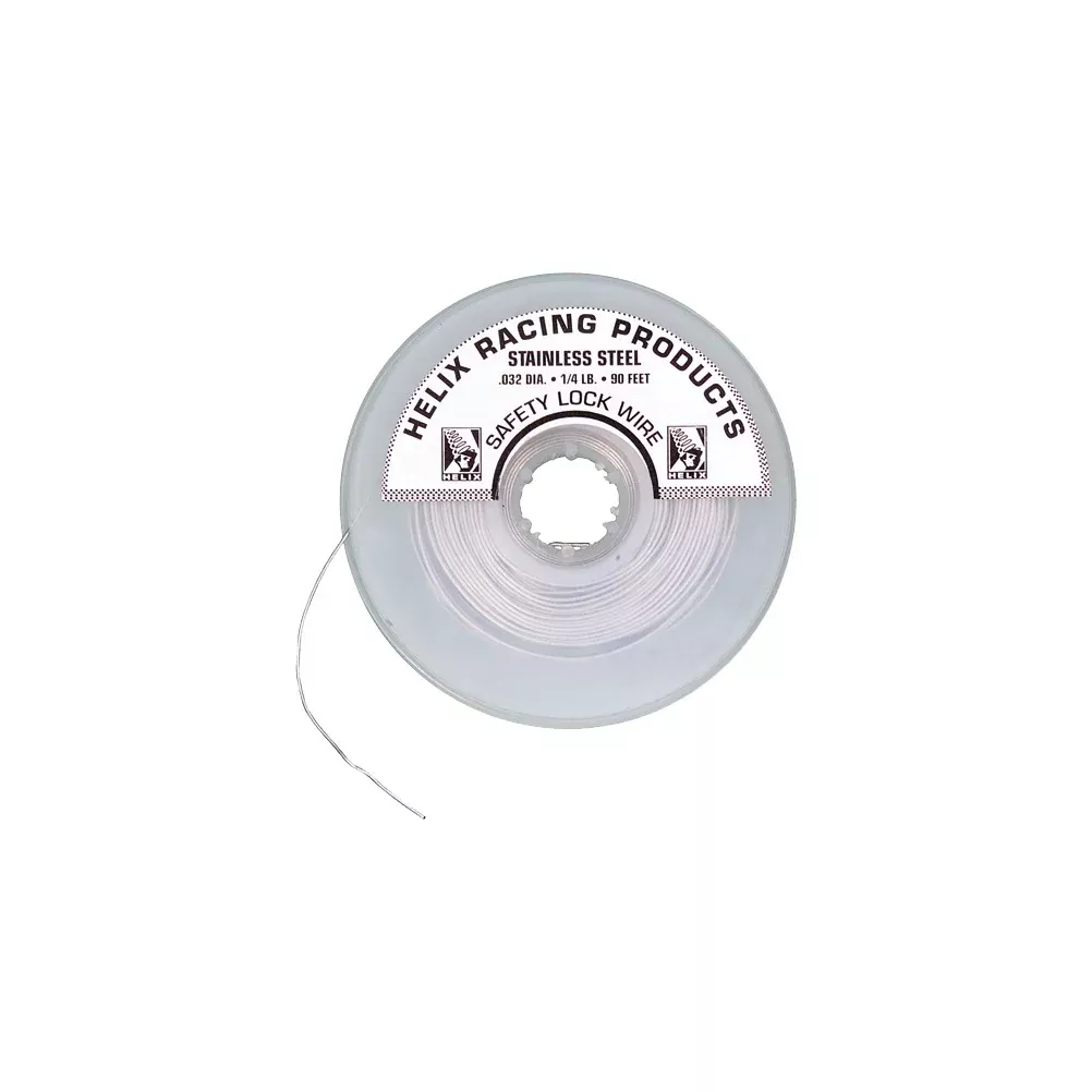 HELIX SAFETY LOCK WIRE 1/4LB SPOOL 0.032 DIA - 27-0177