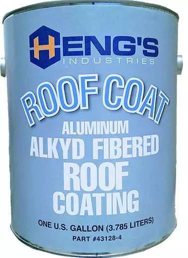 Heng's 43032 Roof Coating - 1 Quart, Silver
