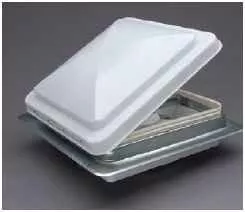 Heng's 71111A-C2G1 14 x 14 in Manual Roof Vent