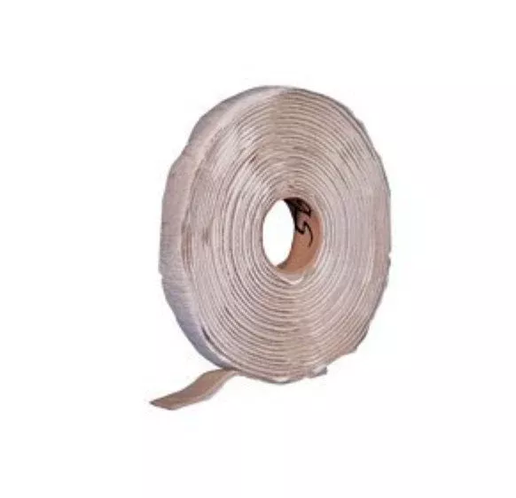 Heng's Industries 5828 Roof Repair Butyl Tape 1/8" x 1/2"x 30' Roll - White