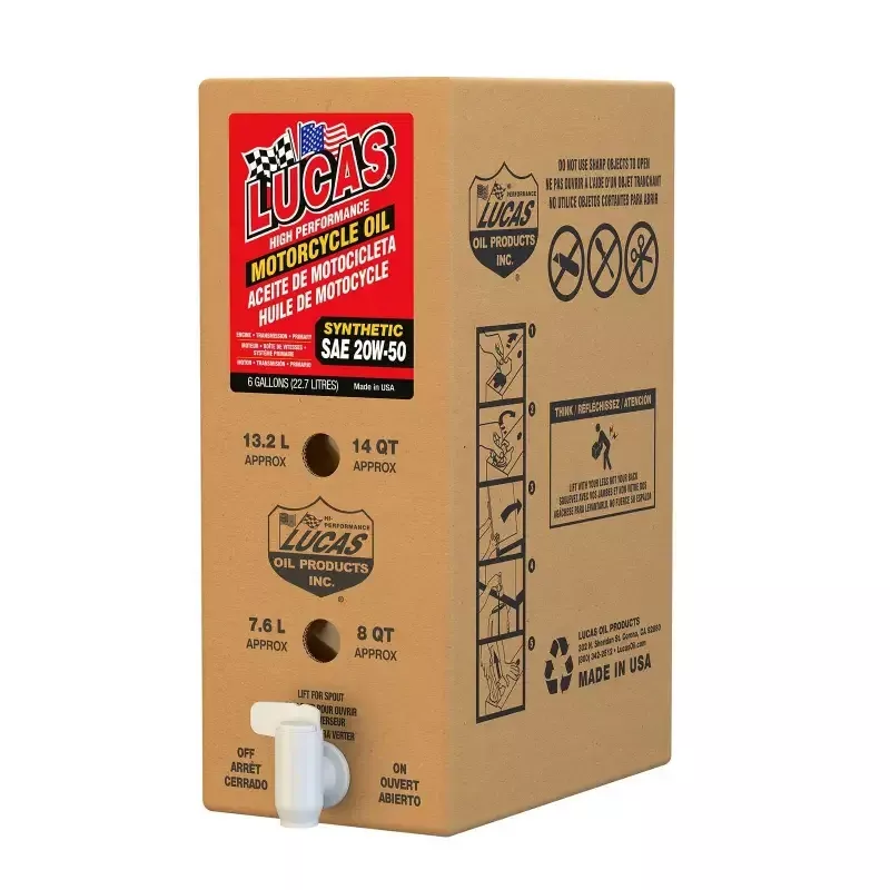 High Perf 4t Syn Engine Oil 20w50 6 Gal Box