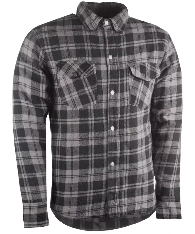 Highway 21 #6049 489-1181~4 Marksman Flannel Black/Grey Lg