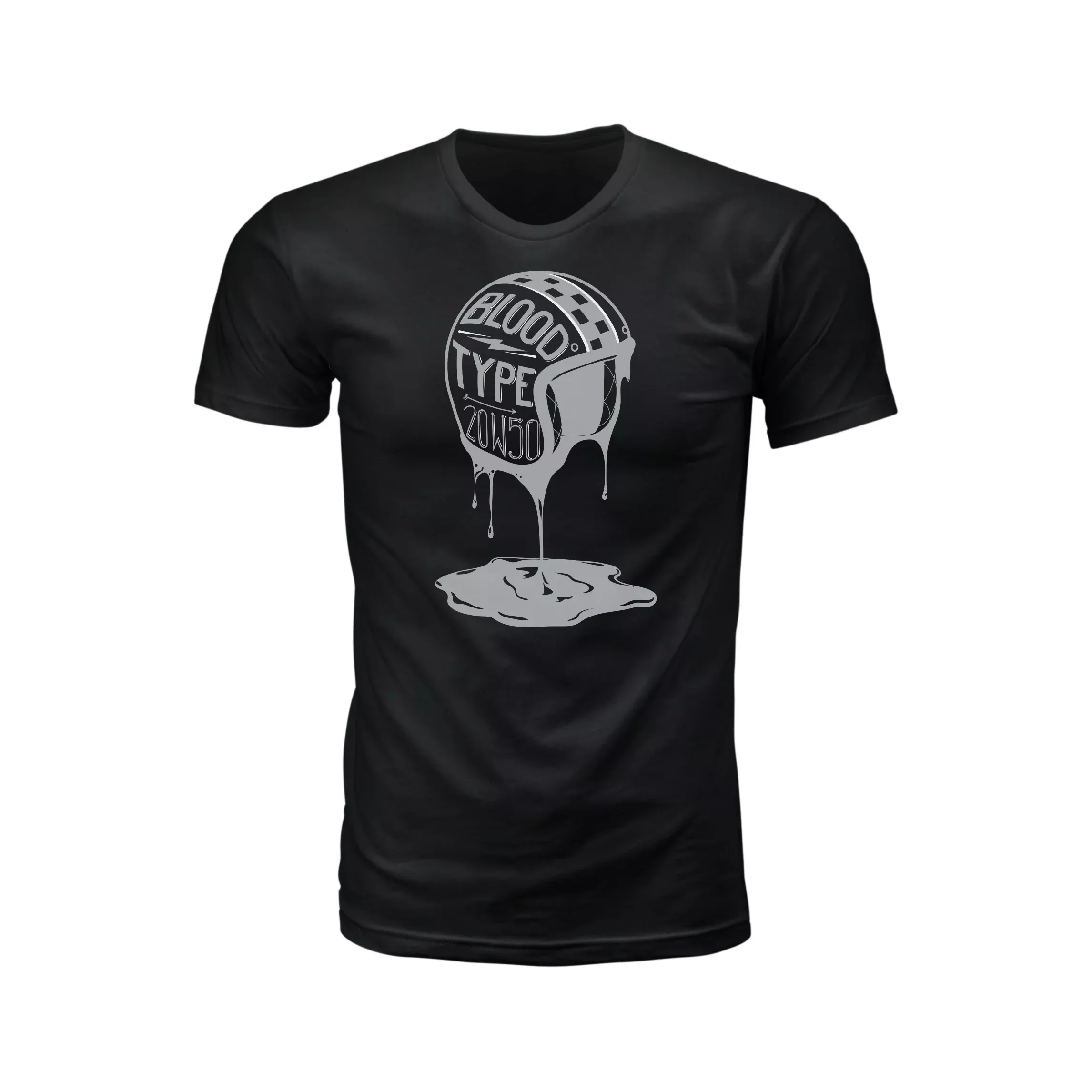 HIGHWAY 21 BLOOD TYPE TEE BLACK 3X - 489-19253X