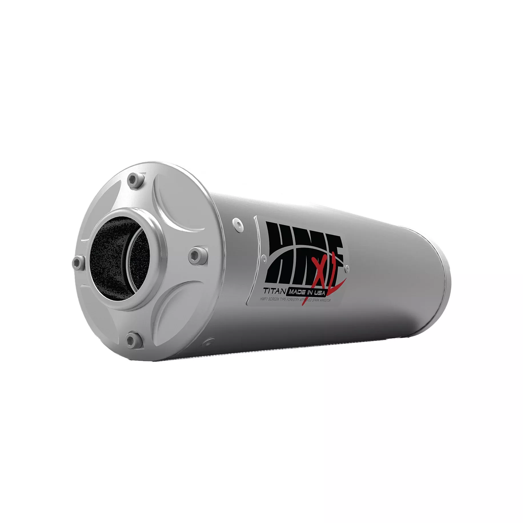 HMF TITAN XL DUAL TURBO BACK STAINLESS BLACKOUT EXHAUST - 785-30480