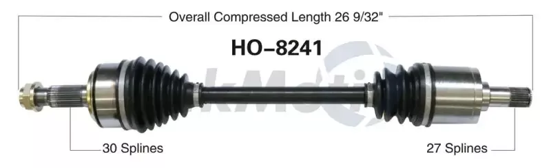 HO-8241 Trakmotive New Cv Axle