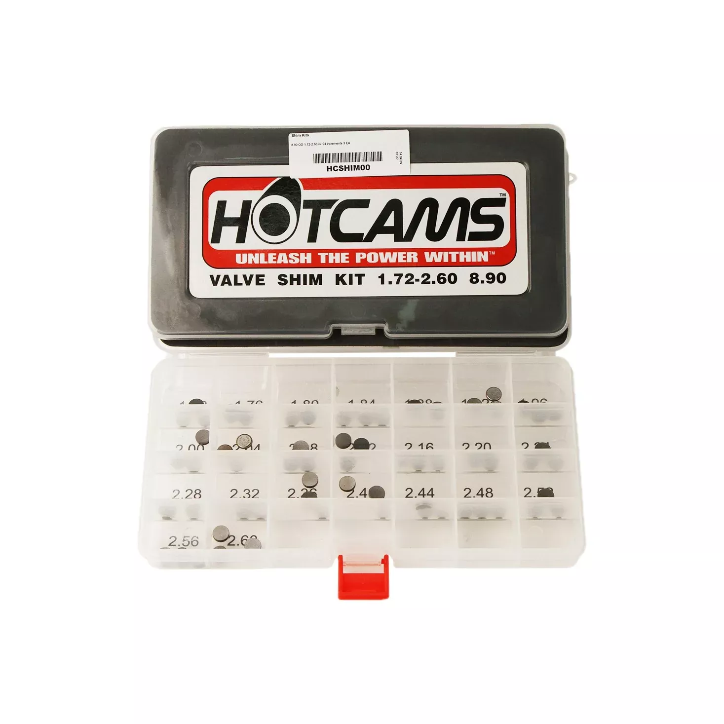 HOT CAMS VALVE SHIM KIT 69PC KTM - 68-2071