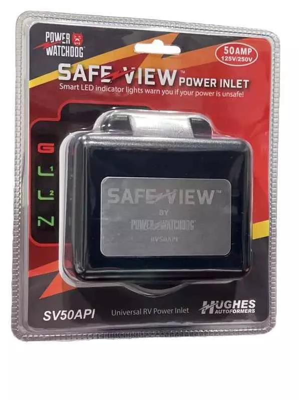 Hughes Autoformers SV50API 50A Power Inlet - Black