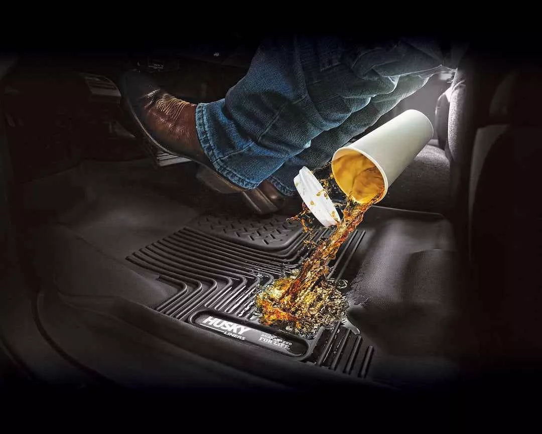 Husky Liners Molded Floor Liners - 1 Piece, Black – 53491