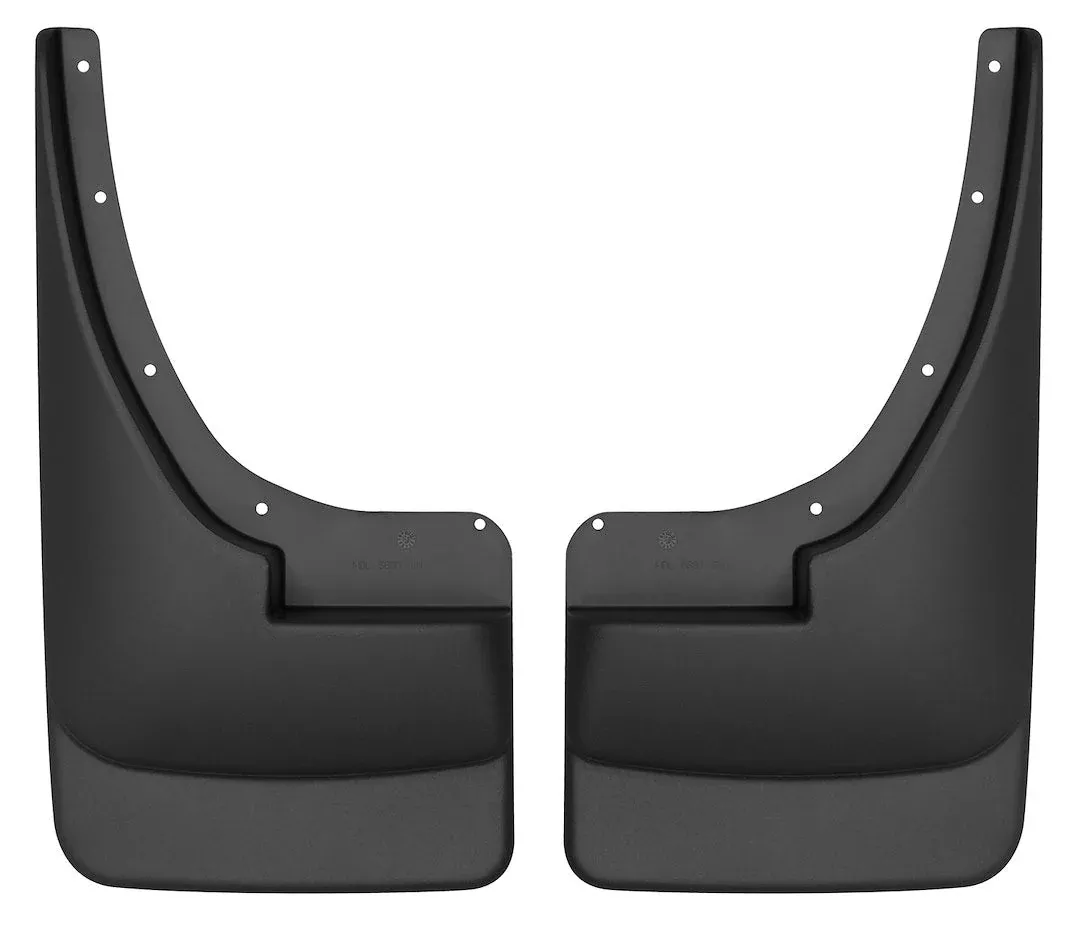 Husky Liners Mud Flaps - Black Textured TPO, Pair – 56001