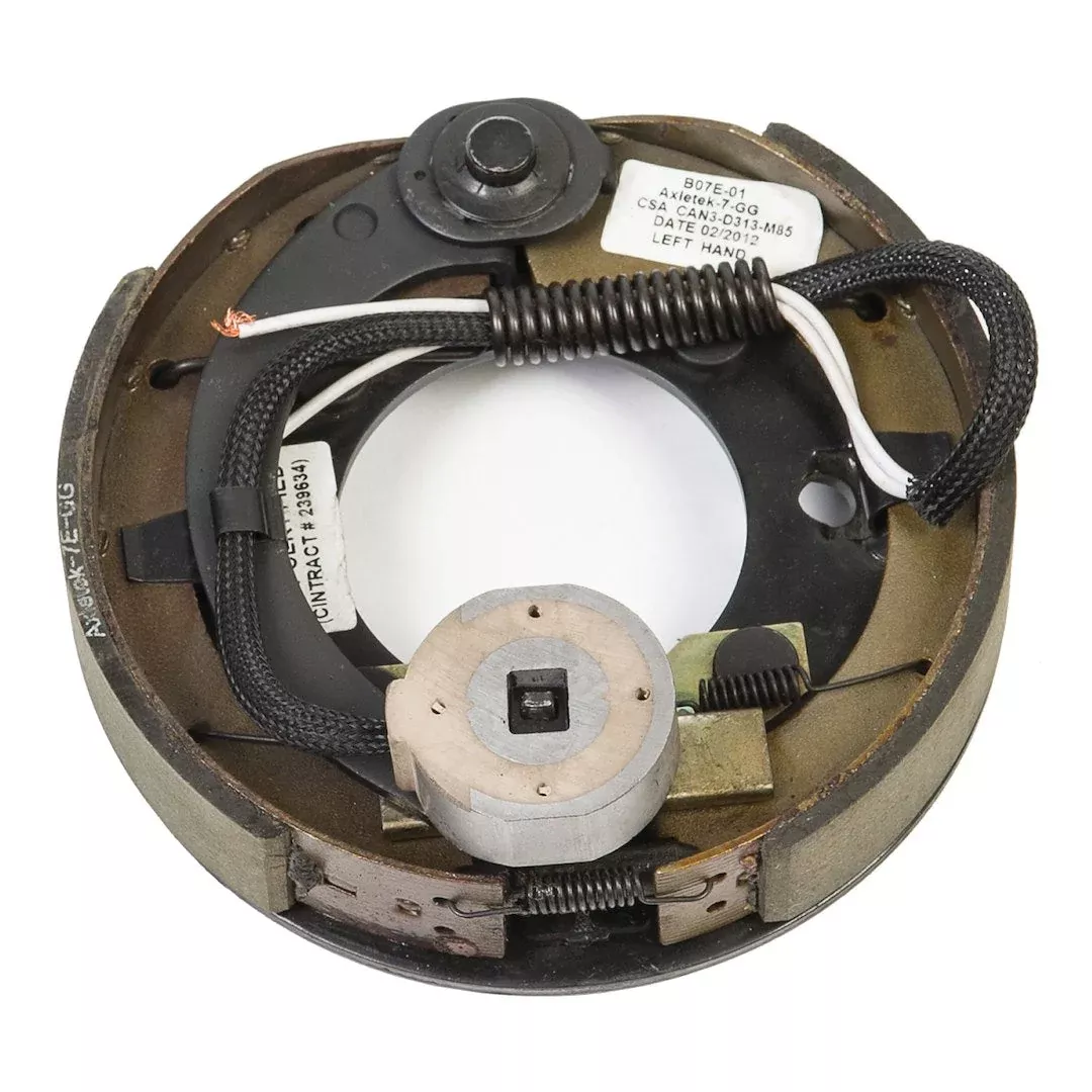 Husky Towing Left Electric Trailer Brake - 7 in x 1-1/4 in – 30789