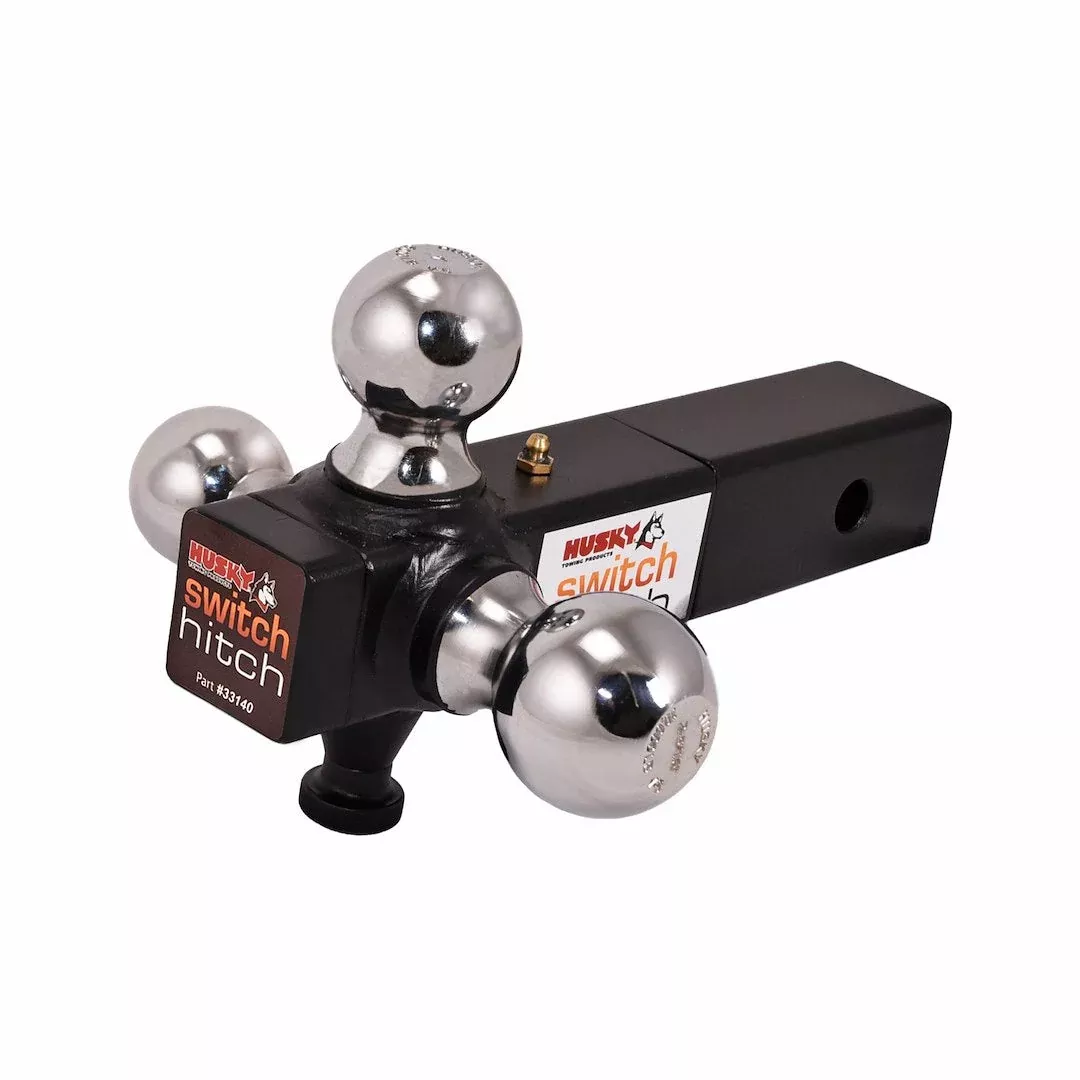 Husky Towing Triple-Ball Mount - 2 in Receiver – 33140