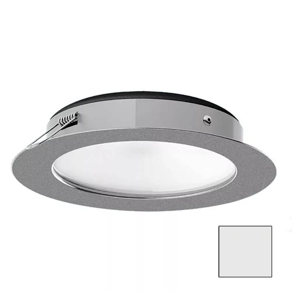 i2Systems Apeiron Pro XL A526 – 6W Spring Mount Light – Cool White – Brushed Nickel Finish A526-41AAG