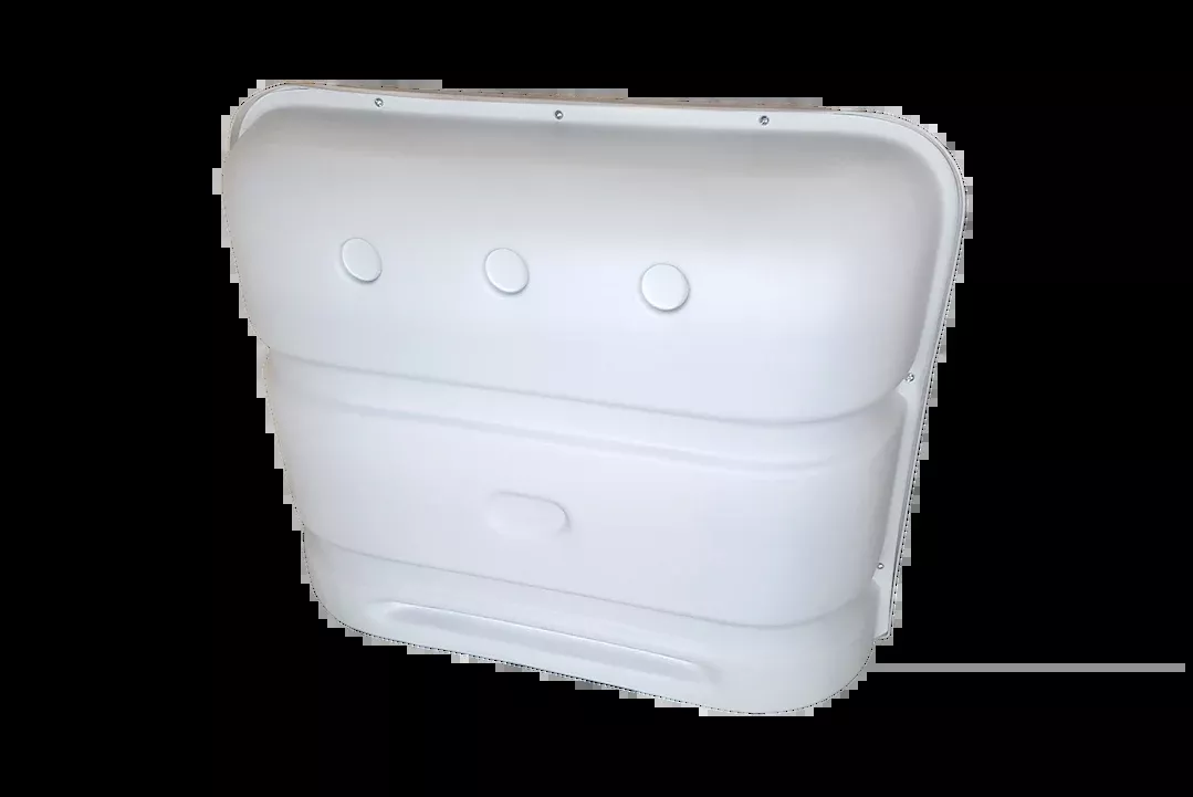 Icon 00385 Propane Tank Cover - Polar White