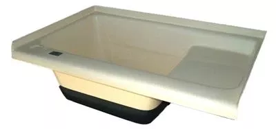 Icon 00473 Sit-In Step Bathtub – Colonial White