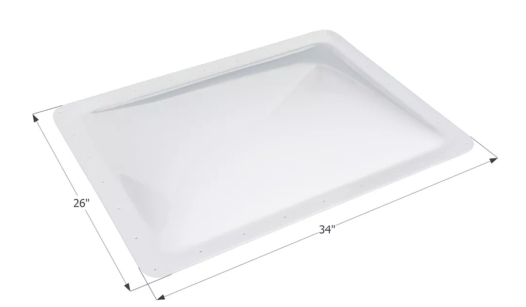 Icon 01859 Skylight - 30 in x 22 in, White