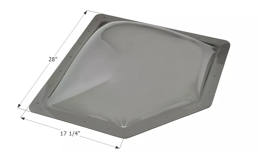 Icon 12144 Neo Angle Skylight - Smoke