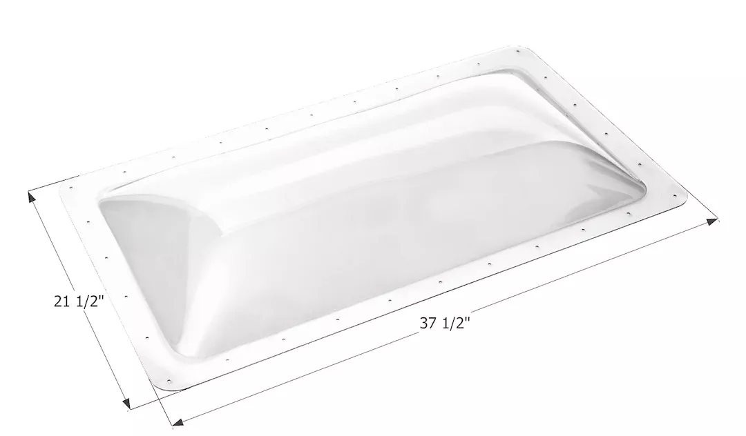 Icon 12214 Skylight - 33-1/2 in x 17-1/2 in, Clear