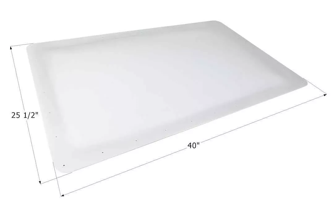 Icon 14140 Skylight - 36 in x 21-1/2 in, Smoke