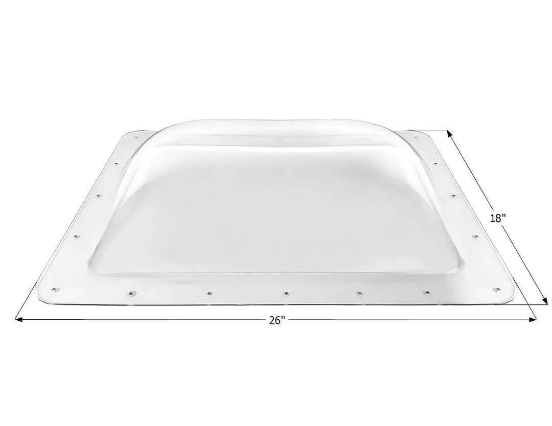 Icon 14147 Skylight - 22 in x 14 in, Clear