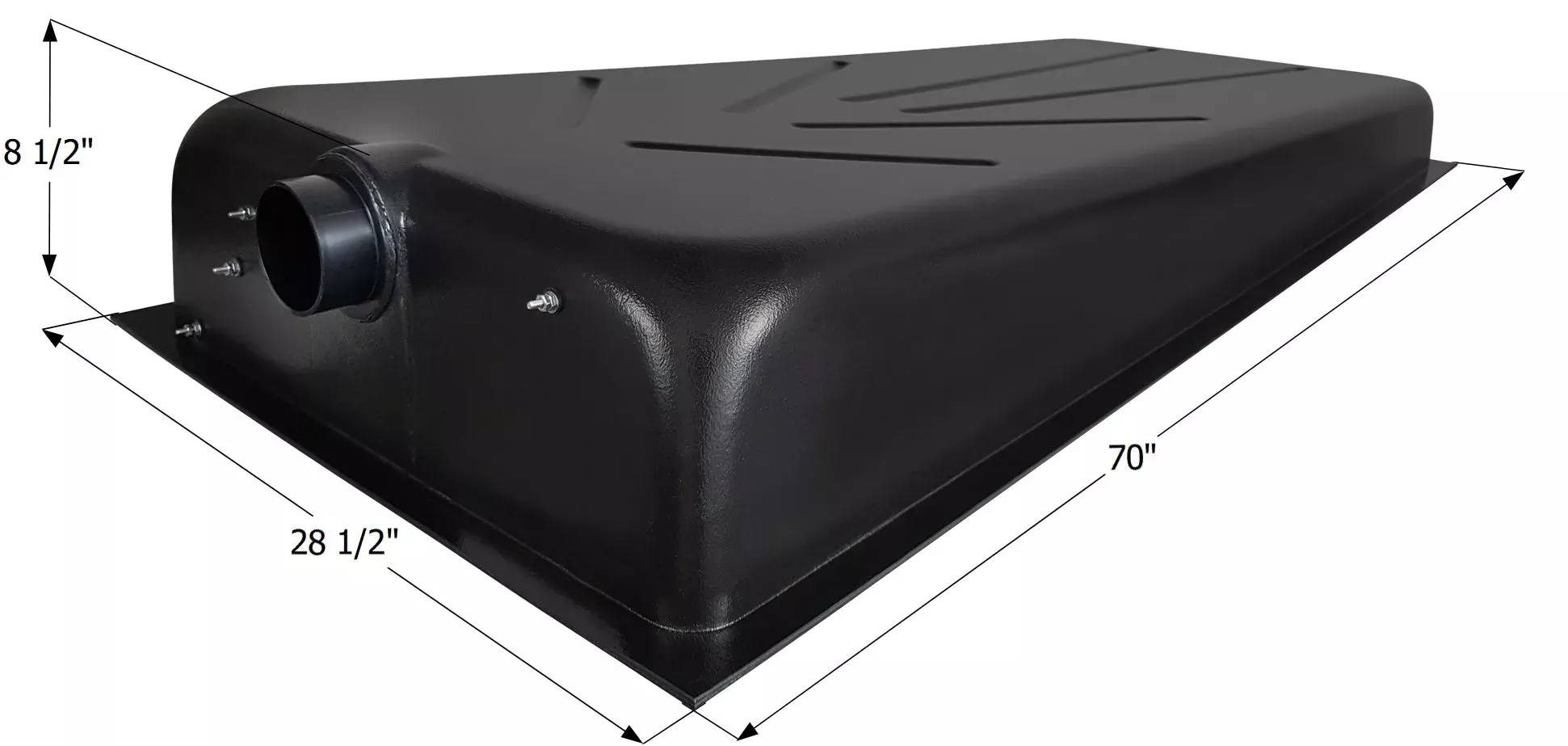 ICON – Holding Tank, HT543-ED, 70×28.5×8.5, 48 Gallons