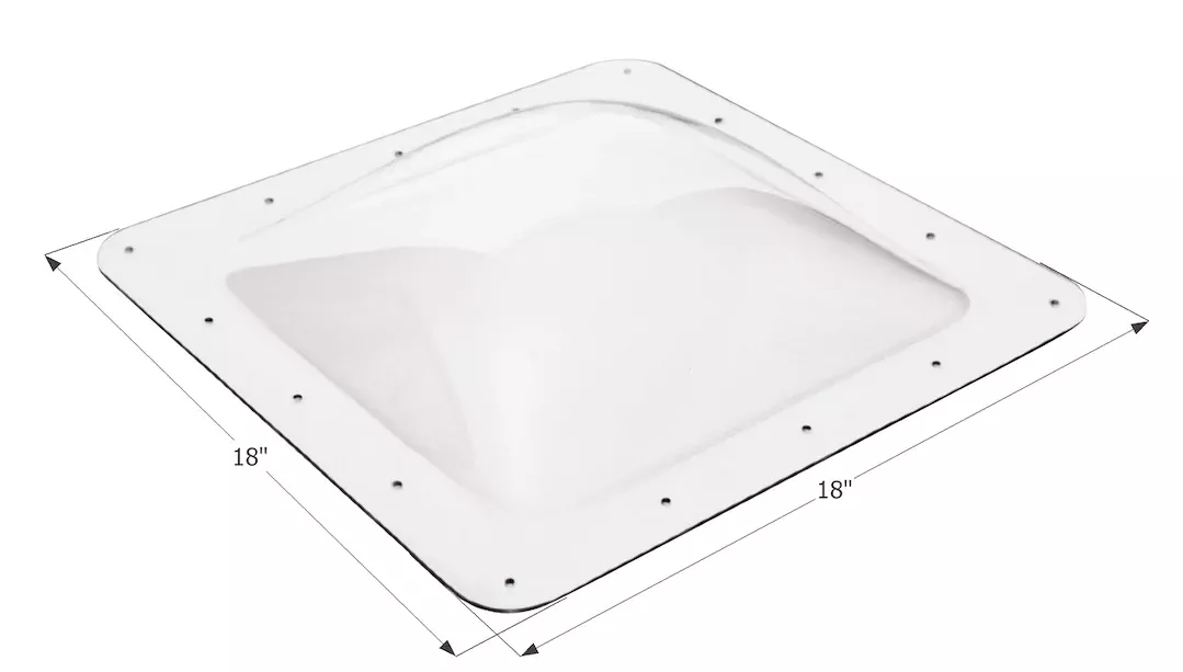 Icon Skylight - 14 in x 14 in, Clear – 01818