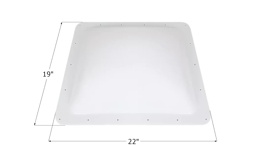 Icon Skylight - 19 in x 16 in, White – 14367