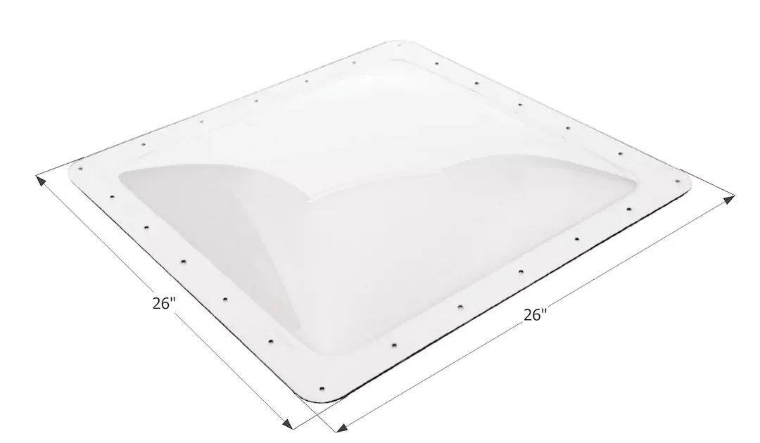 Icon Skylight - 22 in x 22 in, Clear – 01856