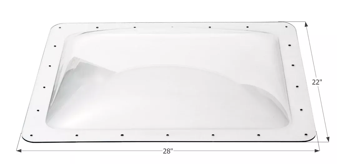 Icon Skylight - 24 in x 18 in, Clear – 01852