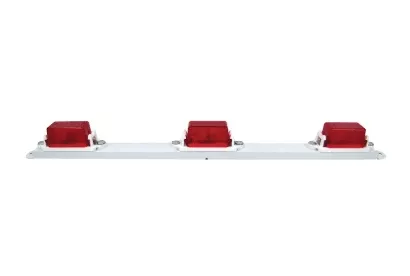 Incandescent Identification Bar Light, Red