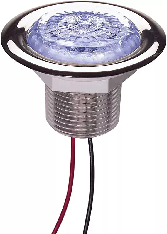 Innovative Lighting 012-2500-7 Recess 3 LED Star Light – Blue LED with Clear Lens