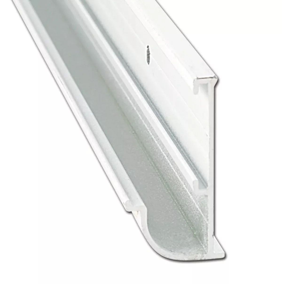 Insert Gutter Rail 16 Ft. Polar White