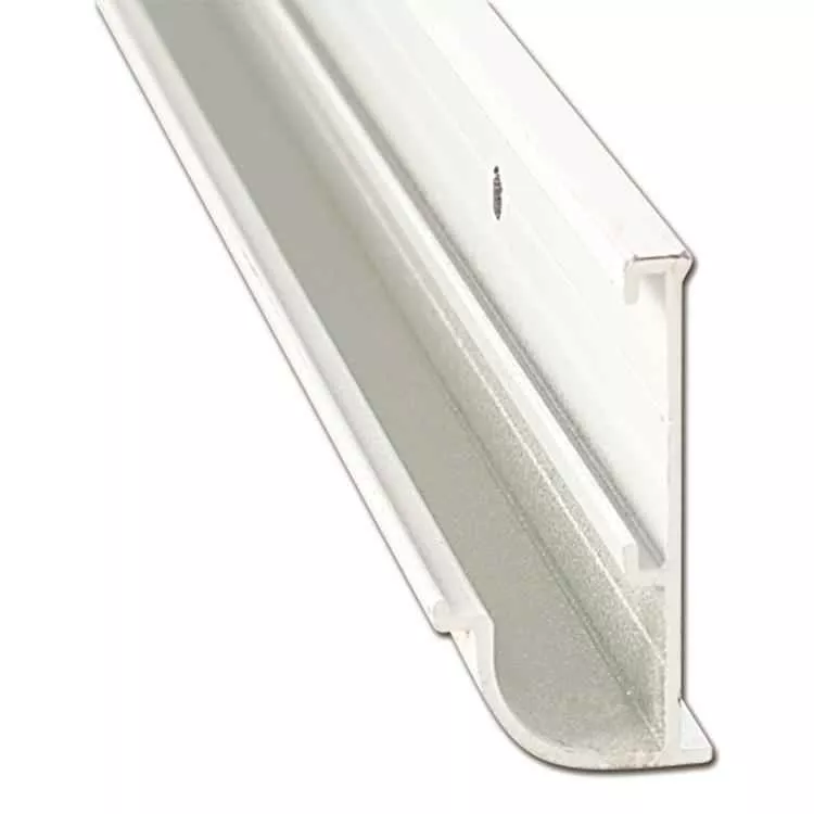 Insert Gutter Rail 8 Ft. Polar White