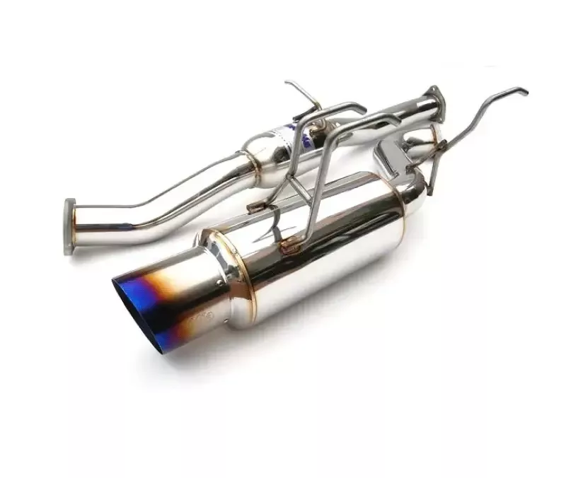 Invidia 08+ Subaru WRX/STI 4dr N1 Twin Outlet Single Layer Tip Titanium Cat-Back Exhaust – HS11STIGTT