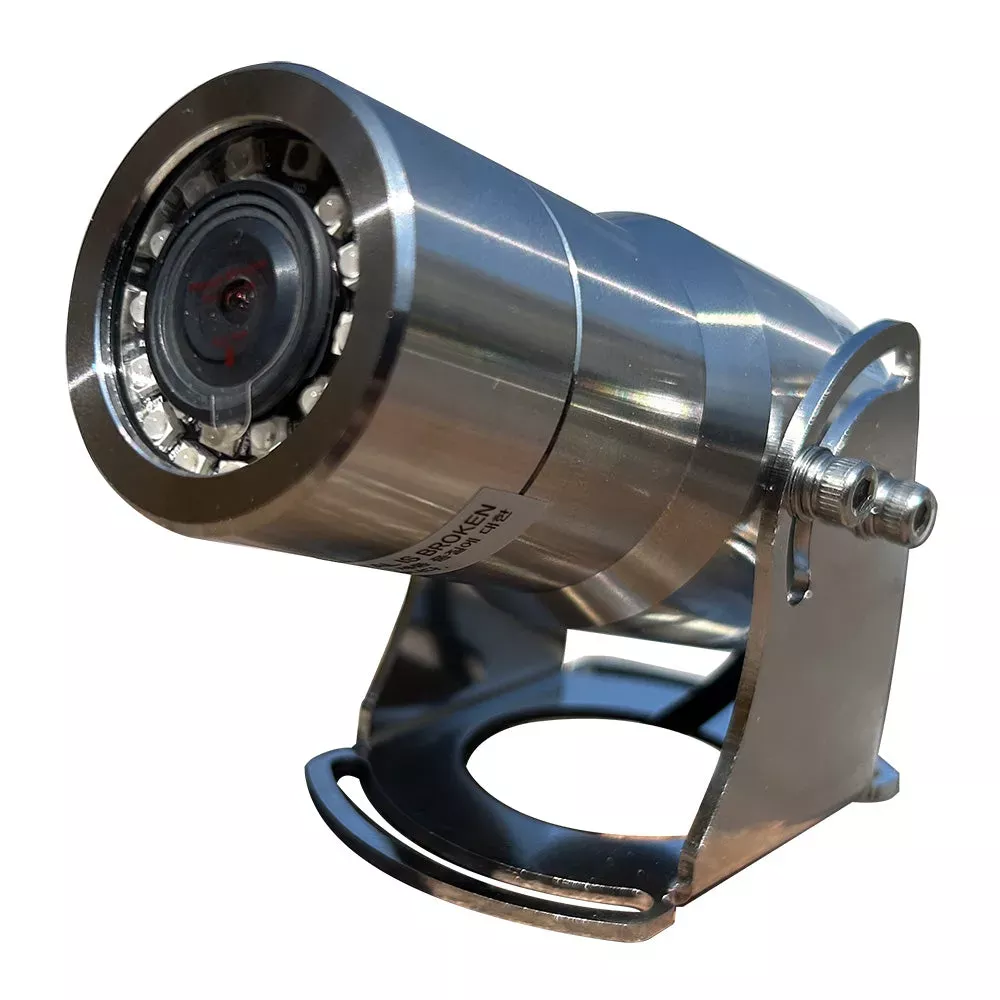 Iris IRIS090 316 Stainless Steel Marine Camera – TVL – Wide Angle – Reversible – Nitrogen Purged – Infrared