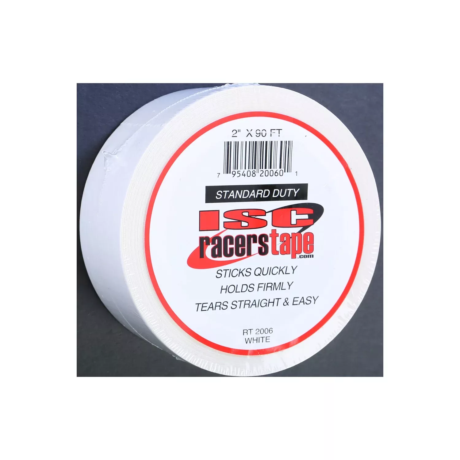 ISC RACERS TAPE 2"X90' (WHITE) - 10-2300W